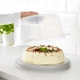 Контейнер для торта з кришкою IKEA KRISPIG 203.364.07 36х17см - зображення 2
