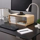 Подставка для монитора с выдвижным ящиком IKEA VATTENKAR 805.415.65 52x26х14 см - изображение 4