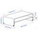 Подставка для монитора с выдвижным ящиком IKEA VATTENKAR 805.415.65 52x26х14 см - изображение 7