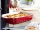 Форма для випічки з кришкою KitchenAid Stoneware керамогранітна 8.8 х 24.8 х 40.4 см 3.8 л Червона (CC006108-001) - зображення 6