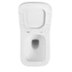 Унитаз подвесной Qtap Crow безободковый с сиденьем Soft-close QT05335171W - изображение 14