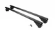 Поперечины на стандартные рейлинги с замком Bold Bar V1 (2 шт) Черные для Hyundai Trajet 2000-2007 гг - изображение 3