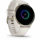 Смарт-годинник Garmin Venu 2 Plus Cream Gold S. Steel Bezel w. Ivory Case and S. Band (010-02496-02/12) () - зображення 2