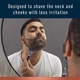 Мужская бритва King C. Gillette Neck Razor для бритья шеи и моделирования бороды - изображение 6