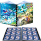 Альбом для зберігання карток Pokemon Portfolio 9-P Evolutions of Paldea (0074427160685) - зображення 1