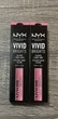 Цветная подводка для глаз NYX Cosmetics VIVID BRIGHTS LINER (2 мл) Vivid Petal - Pastel pink (VBL06) - изображение 5