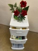 Комод пластиковый 4 ящика ROTANGE белый (91х37,5х46см) Консенсус - изображение 9