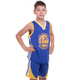 Форма баскетбольна дитяча Lion GOLDEN STATE WARRIORS CURRY 30 колір синій 2XL - на 14-16 років, зріст 165-168 (CO-2269-2XL) - изображение 4