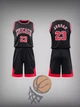 Форма баскетбольна дитяча Lion CHICAGO BULLS JORDAN 23 колір чорний 2ХS - на 4-7 років, зріст 114-120 (CO-2271-2XS) - зображення 2