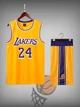 Форма баскетбольна дитяча Lion NBA LAKERS BRYANT 24 колір жовтий ХS - на 6-8 років, зріст 120-125 (CO-2266-XS) - зображення 2