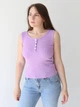 Майка жіноча бузкова приталена в рубчик 267-2 ONE SIZE - зображення 1
