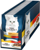 Упаковка влажного корма для котов Purina Gourmet Perle Duo с курицей и говядиной мини филе в подливке 26 шт по 85 г (7613287601810 / 8445291187948) - изображение 1