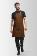 Фартух бармена Vsetex Jackson Canvas Коричневий - зображення 6