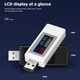 USB Тестер Keweisi KWS-V30 амперметр, вольтметр, измеритель емкости аккумулятора - изображение 7