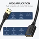 USB 3.0 удлинитель Ugreen US129 AM / AF штекер - гнездо 1.5 м Черный 30126 - изображение 2