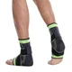 Бандаж для гомілкостопу RIAS Ankle Support Black-Green (3_04588) - зображення 4