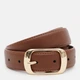 Ремень женский из натуральной кожи Laras CV10ZK158-goldbrown 110 см Коричневый (ROZ6501009408) - изображение 1