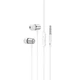 Навушники HOCO M108 Spring with mic 3.5mm 1.2м Сталевий - изображение 1