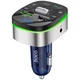 FM-трансмітер модулятор HOCO E71 (QC3.0 2USB 18W) Синій - зображення 1
