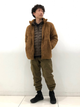 Куртка демисезонная Шерпа мужская Uniqlo 40056137 2XL Коричневая (1159800135) - изображение 2