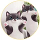 Мягкая игрушка подушка обнимашка кот батон 95 см темно-серый - изображение 7