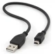Кабель USB 2.0 - miniUSB USB AM/mini USB 5 pin 1 m Черный - изображение 1