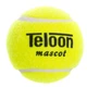 Мяч для большого тенниса TELOON MASCOT T801P3 3 шт. Салатовый - изображение 1