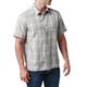 Сорочка тактична 5.11 Tactical Nate Short Sleeve Shirt S Titan Grey Plaid - зображення 4