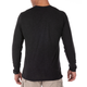 Реглан 5.11 Tactical Triblend Legacy Long Sleeve Tee M Black Heather - зображення 2