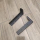 Кронштейни для підвісних меблів Jinrongda Bracket-MC 2mm 23cm (Чорний) 2шт - зображення 4