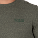 Реглан 5.11 Tactical Triblend Legacy Long Sleeve Tee L Military Green Heather - зображення 5