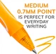 Набір кольорових гелевих ручок BIC Gel-Ocity Quick Dry 0.7 мм , 8 шт (‎RGLCGAP8-AST) - зображення 3
