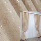 Комплект готовых штор VR-Textil Лен мрамор Pavliani № 1170ш Бежевый 150х270 см 2 шт (33-0006) - изображение 1