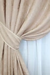 Комплект готовых штор VR-Textil Лен мрамор Pavliani № 1170ш Бежевый 150х270 см 2 шт (33-0006) - изображение 4