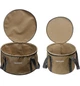 Мягкое ведро для замеса прикормки с крышкой World4Carp Soft bucket 25 л,w111c - изображение 2
