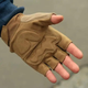 Рукавиці тактичні Helikon-Tex Короткопалі S Койот Half Finger Mk2 Gloves - Coyote (RK-HF2-NE-11-B03-S) - зображення 2