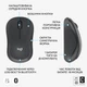 Миша бездротова Logitech M240 Silent for Business Graphite (910-007182) на Bluetooth графіт чорна - зображення 4