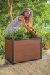 Грядка для растений квадратная Keter Maple Mobile Urban Garden Bed (17210887) Антрацит - изображение 4