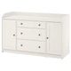 Сервант IKEA ХАУГА, белый, 140x84 см, 604.072.66 - изображение 1