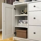 Сервант IKEA ХАУГА, белый, 140x84 см, 604.072.66 - изображение 8