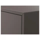 Шкаф с дверцей и 1 полкой IKEA ЭКЕТ, темно-серый, 35x35x70 см, 503.449.29 - изображение 5