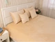 Покрывало Руно VeLour Бежевое Полуторное 150х220 см Двустороннее (360.55_Beige ромб) - изображение 3