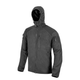 Кофта флісова Helikon-Tex Alpha Hoodie Jacket Grid Fleece Black L - зображення 5