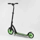Самокат 2-х колісний Best Scooter Чорно-салатовий, амортизатор 52266 - зображення 2