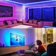 Самоклеющаяся светодиодная LED лента RGB 5050 strip влагостойкая с пультом управлением Комплект 5 метров 16 цветов от USB совместимость с Авто, ТВ, ПК - изображение 7