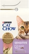 Сухий корм для дорослих котів із чутливою шкірою та травленням Purina Cat Chow Sensitive з лососем 1.5 кг (7613035394131)A - изображение 2