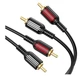 Готовый аудио кабель 2xRCA — 2xRCA Borofone BL-13 1,5m - изображение 2