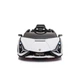 Електроавтомобіль Ramiz Lamborghini SIAN Audio LED 12 В білий, PA.QLS-6388.BIA - зображення 5