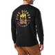 Реглан 5.11 Tactical Fellowship Long Sleeve S Black - зображення 2