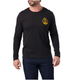 Реглан 5.11 Tactical Battle Tested Long Sleeve XL Black - зображення 1